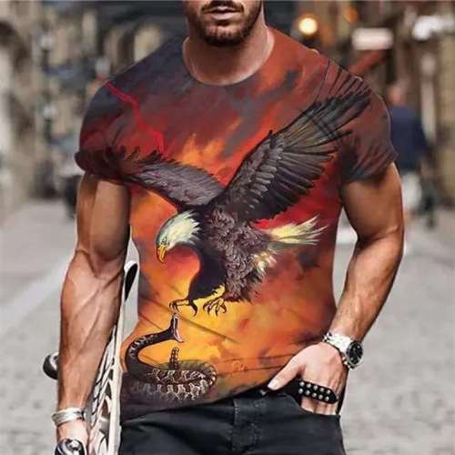 Eagle Hunting Snake T-Shirt