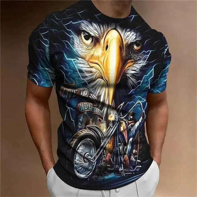 Eagle Motorbike T-Shirt