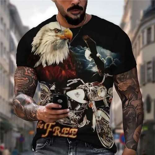 Motorbike Eagle T-Shirts