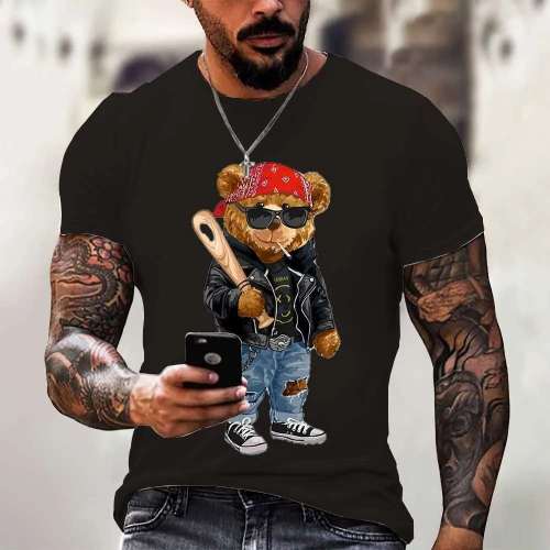 Baseball Teddy Bear T-Shirt