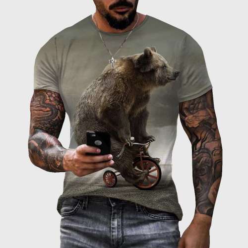 3D Bear T-Shirt