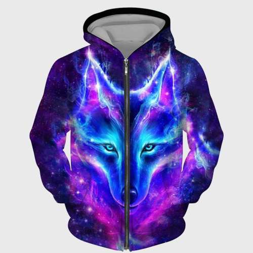 Galaxy Wolf Jacket