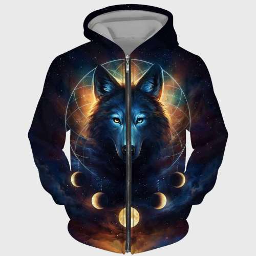 Cosmic Wolf Jacket