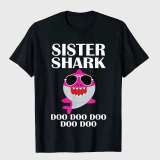 Family Matching T-shirt Sister Shark Shirt
