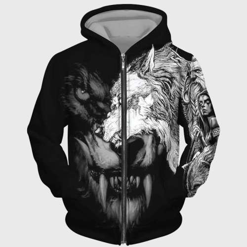 Scary Wolf Jacket
