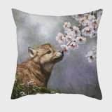 Wolf Cub Pillow Cover