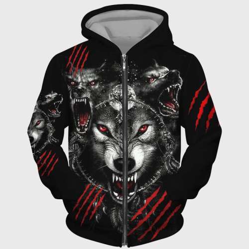 Scary Wolf Jacket
