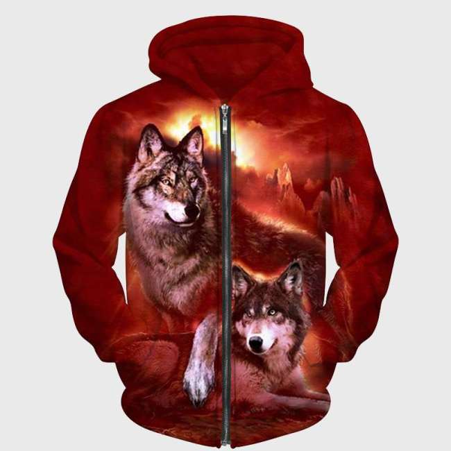 Red Wolf Jacket