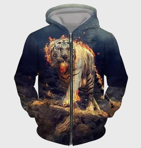 Tiger King Print Jacket