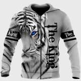 Grey Tiger King Jacket
