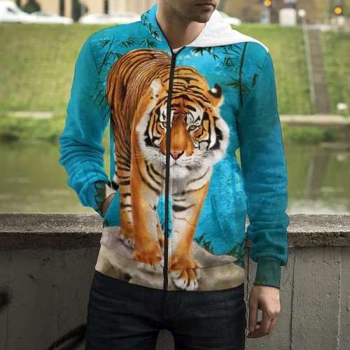 King Tiger Print Jacket