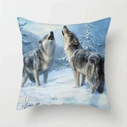 Wolf Lovers Howl Pillow Case