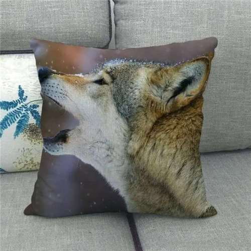 Pillowcase Wolf Howl