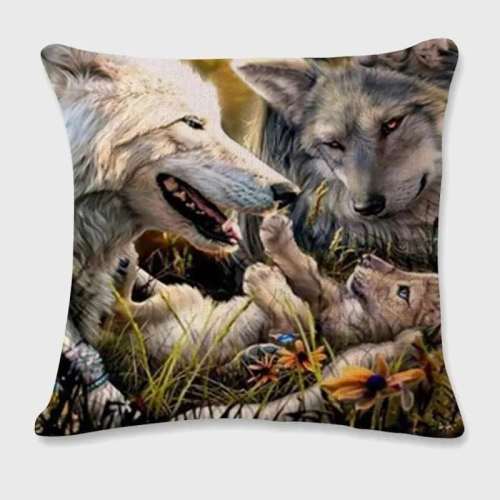 Wolf Family Pillowcases