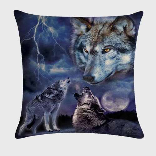 Packs Wolf Moon Pillowcases
