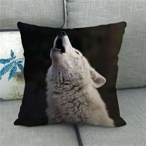 Pillowcase Wolf Howl