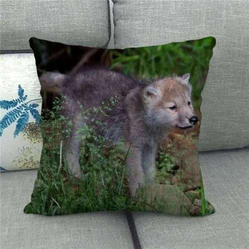 Baby Wolf Pillow Case