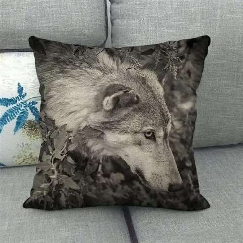 Pillowcase Grey Wolf