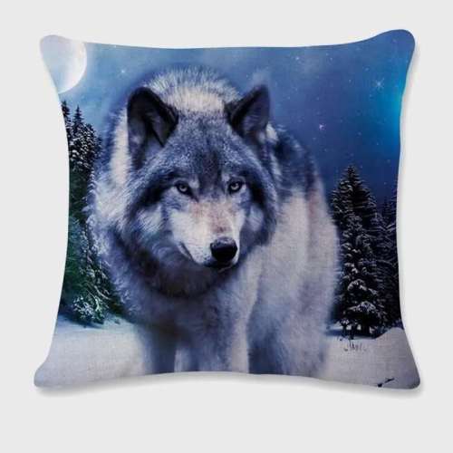 Giant Wolf Pillow Cases