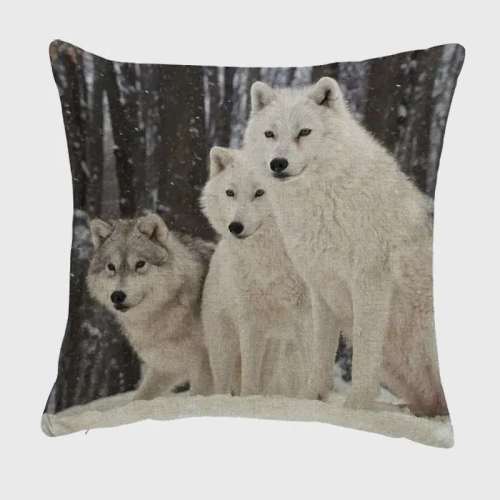 Wolf Packs Cushion Covers