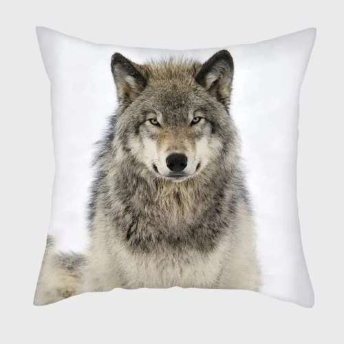 Wolf Face Cushion Covers