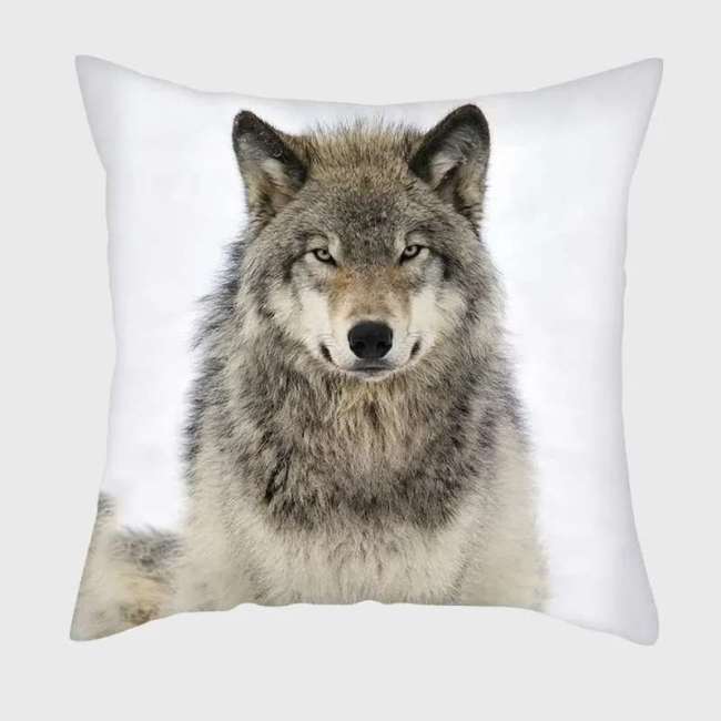 Wolf Face Cushion Covers