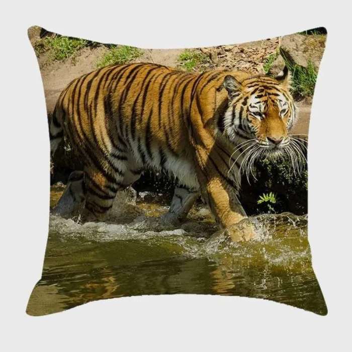 Tiger Cushion Cover TheWildLifeJewelry