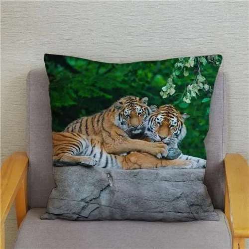 Tigers Pillow Cover
