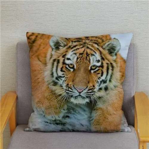 Cute Tiger Pillow Cover