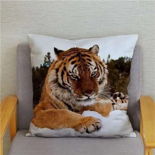 Bengal Tiger Pillow Cover