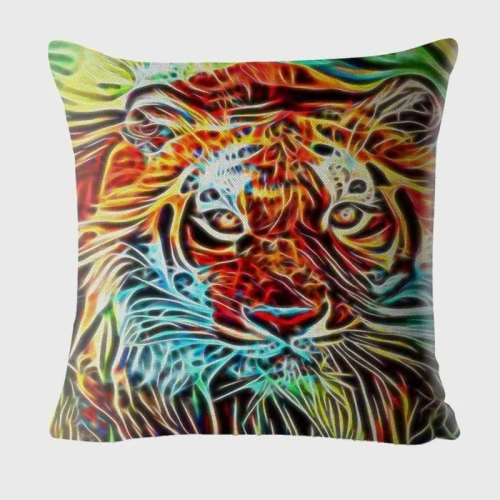 Abstract Tiger Pillow Cases