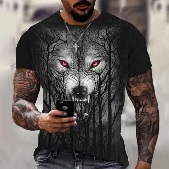 Scary Wolf T-Shirt
