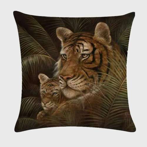 Tiger Mom Cub Cushion Cases