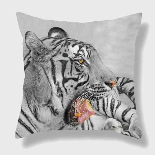 Tiger Print Cushion Covers