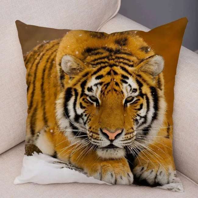 Cute Tiger Pillowcase
