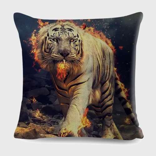 Fire Tiger Pillowcase