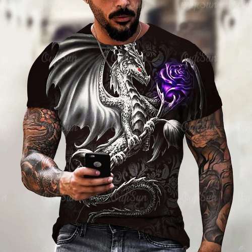 Dragon Rose T-Shirt