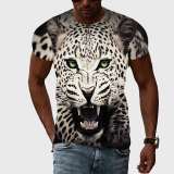 3D Leopard T-Shirt