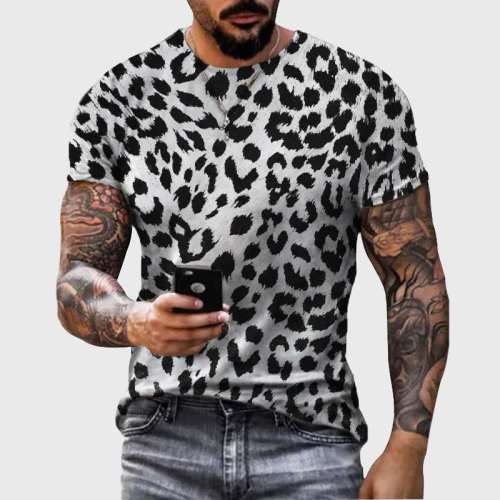 Leopard Stripe T-Shirt