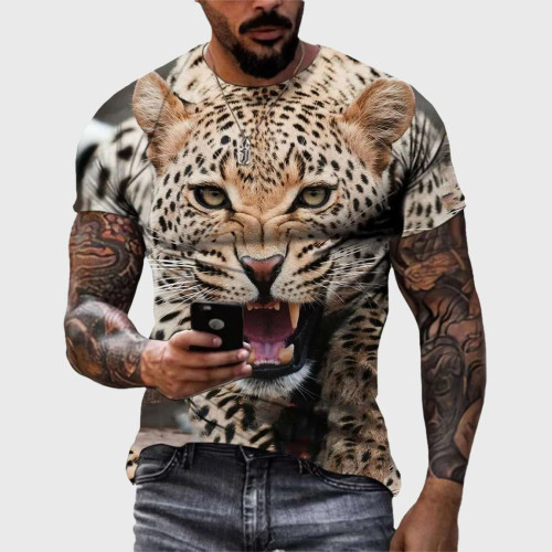 Leopard Face T-Shirt