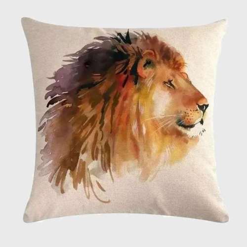 Lion Head Pillowcase