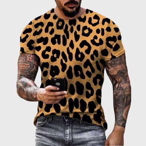 Leopard Pattern T-Shirt