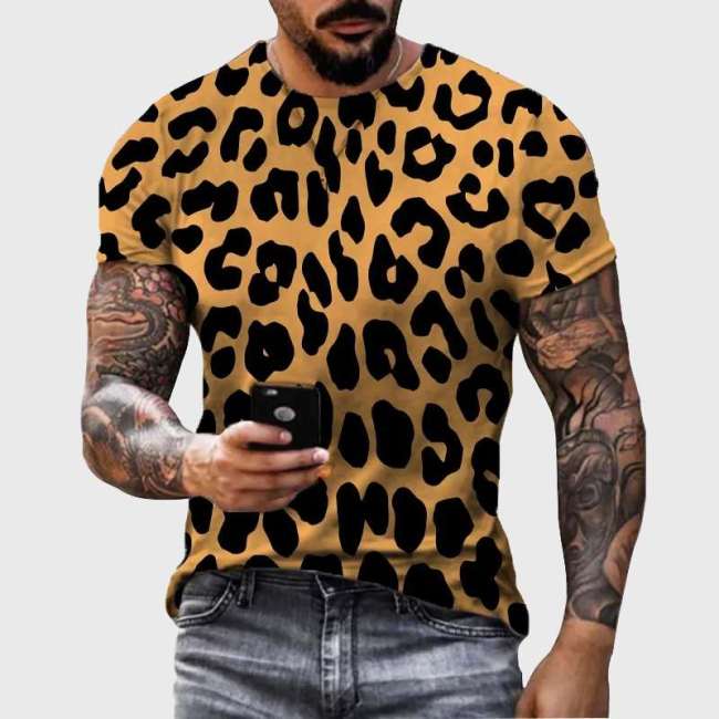 Leopard Pattern T-Shirt