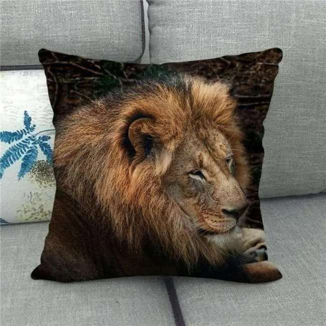 Cute Lion Pillowcase
