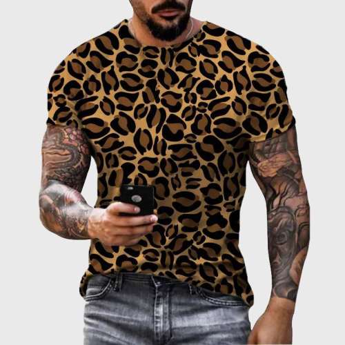 Leopard Stripe T-Shirt