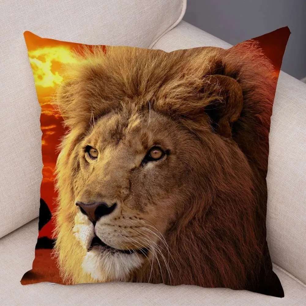 Lion King Pillow Cover TheWildLifeJewelry