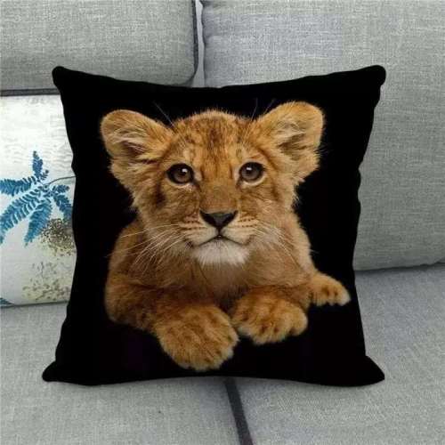 Lion Cub Pillow Case