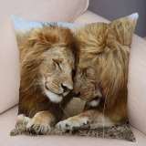 Lion Brothers Pillow Cover