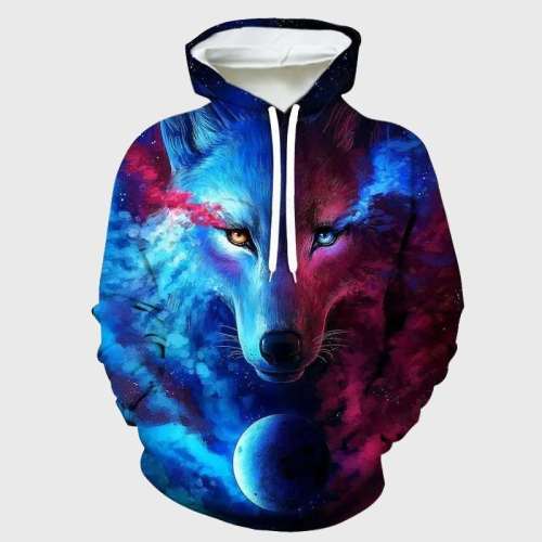 Wolf Hoodie Galaxy