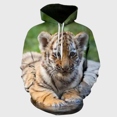 Baby Tiger Hoodies